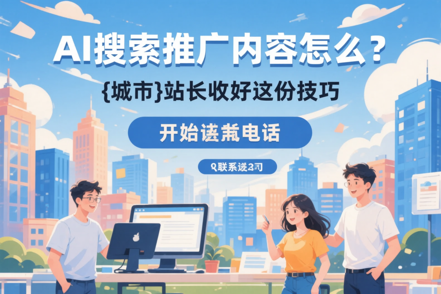 AI搜索推广内容怎么写？扬州站长收好这份技巧