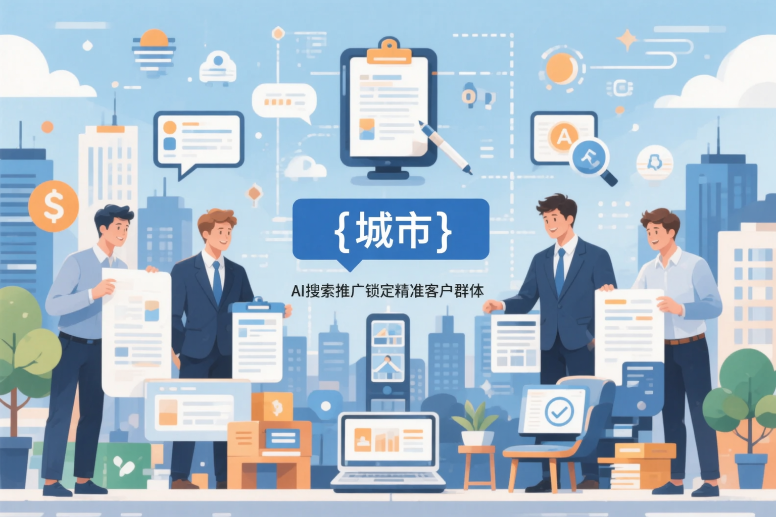 扬州公司如何用AI搜索推广锁定精准客户群体