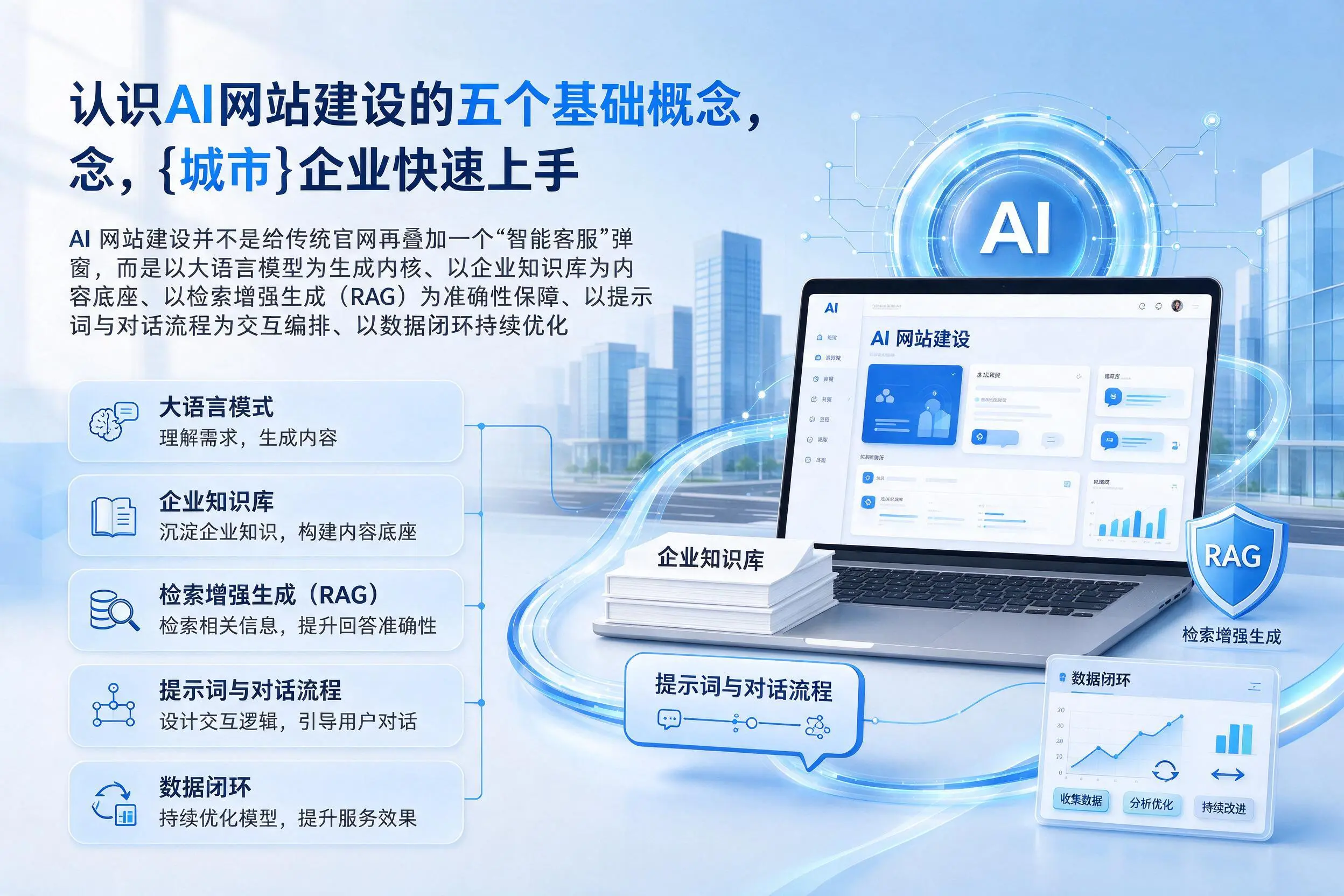 认识AI网站建设的五个基础概念,扬州企业快速上手