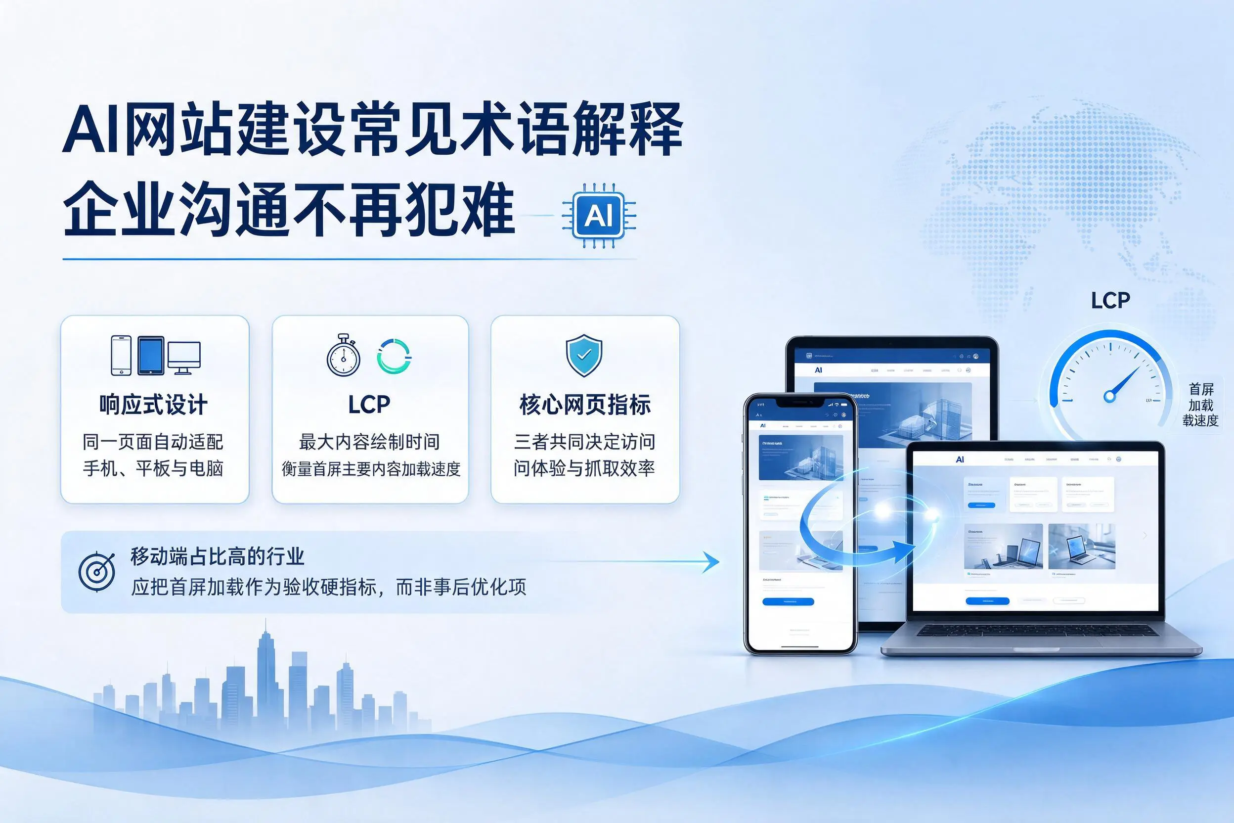 AI网站建设常见术语解释,扬州企业沟通不再犯难