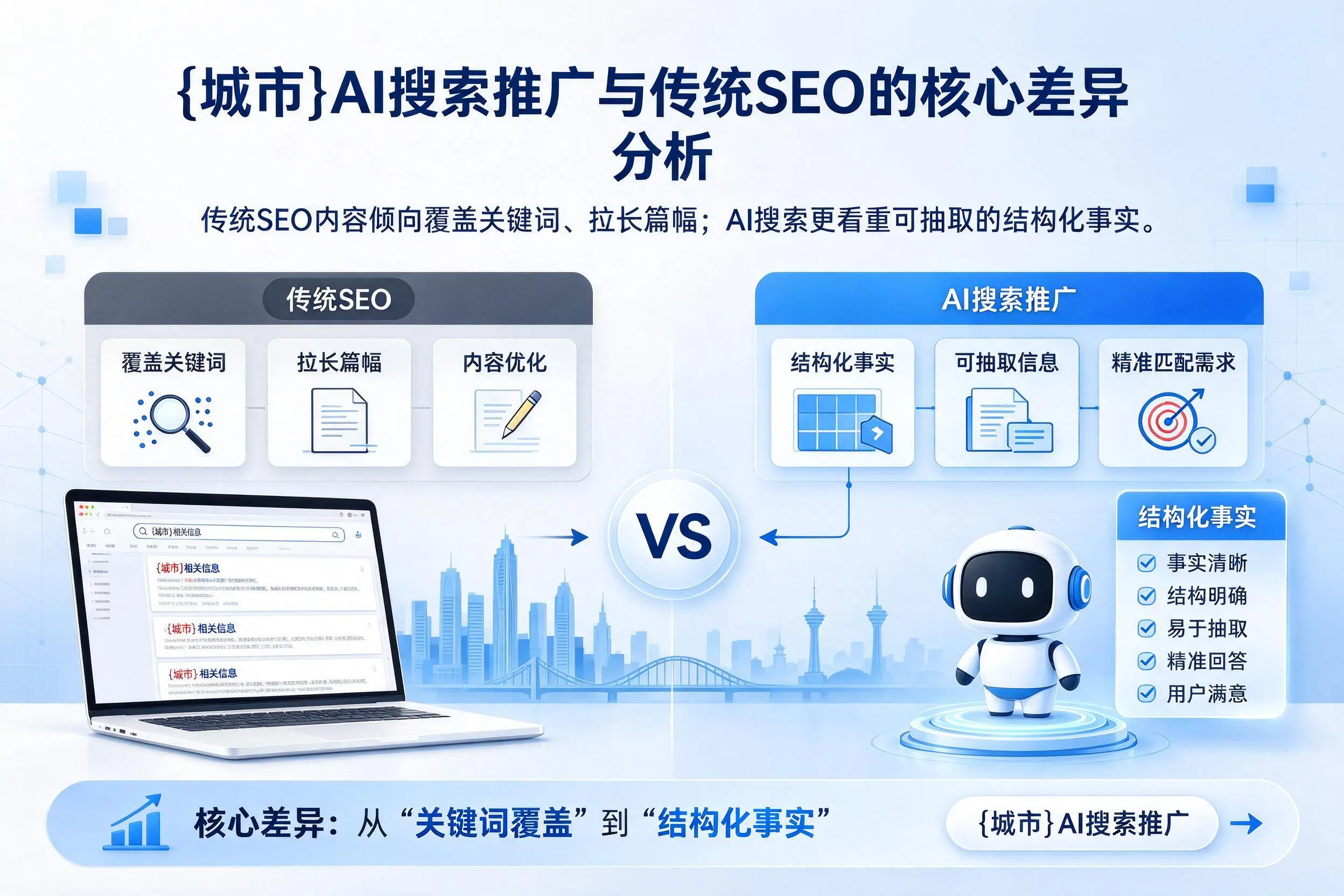 扬州AI搜索推广与传统SEO的核心差异分析